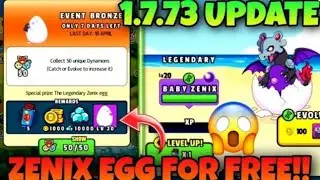 1.7.73 update Zenix Egg in Special Event in dynamons world | Dynamons World new update |#viralvideo