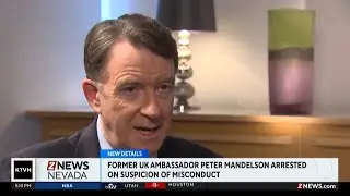 Former U.K. ambassador to U.S. arrested