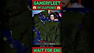 GAMERFLEET GOD CLUTCHES 😱 || EPIC MOMENTS || #gamerfleet #sahilyt01 #shorts #shortsfeed #viral #mlg