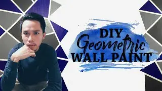 DIY GEOMETRIC WALL PAINTING | QUARANTINE DAYS
