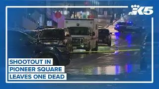 Man found dead at Pioneer Square parking garage after shootout