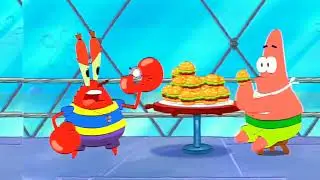 Patrick eating more burger effects | spongebob squarepants
