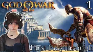 This game is BRUTAL! | First time playing God of War (2005) | Let&rsquo;s Play [1]