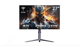 Review: KTC 27 Inch OLED Gaming Monitor QHD 240Hz 0.03ms G27P6