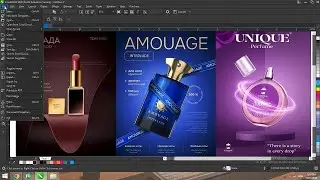 Creative Product Ads Design Using Curve Shapes | Step by Step Tutorial