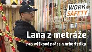 Lana z metráže pro výškové práce a arboristiku