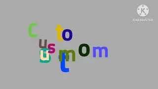 Custom text logo