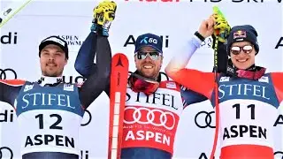 Men's Downhill - Award Ceremony - Aspen USA - 2023