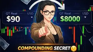 How I Grew $93 into $8,000 Using Compounding 💸#PocketOption#TradingChallenge
