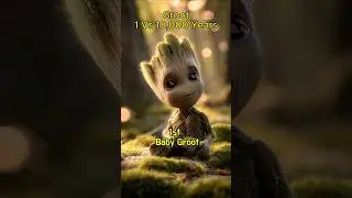 GROOT Through the Ages: From Cute to GODLIKE (1 Vs 10,000 Years) #GrootEvolution