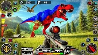 Best Dinosaur Games &ndash; Dinosaur Hunting Game &ndash; Android Gameplay
