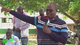 Governor Orengo commissions various projects in Alego Usonga Sub County