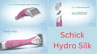 Schick Hydro Silk Trimstyle Bikini Razor for Women with Bikini Trimmer #Digital Channel.