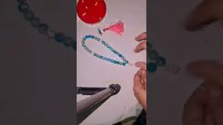 Diy Tasbih/zikar beads/how to make tasbih prayer beads #Handmade#viral #youtubeshorts @gehnay7064