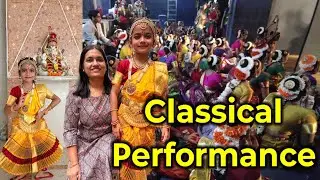 Annual Gathering 2025/Classical Performance of Niece/Nalanda Bharatnatyam Nritya Trust #vlog 