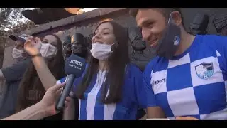 Röportajlar Şampiyon Erzurumspor  taraftarı doyasıya eğlendi