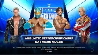 WWE 2K22 Dolph Ziggler Vs Sin Cara Vs Wes Lee Vs Cody Rhodes