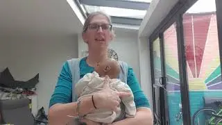 How to carry a Newborn in Close Parent Caboo stretchy carrier. Full Tutorial.
