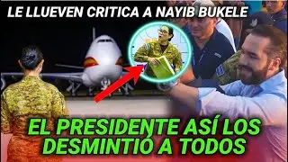 &Uacute;ltima Hora 🚨Le llueven CR&Iacute;TICAS a Nayib bukele y en plena televisi&oacute;n LOS DESMINTI&Oacute; el presidente.