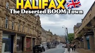 The SAD Decline of HALIFAX Town 🇬🇧 - The Collapse Of UK Industrial Towns