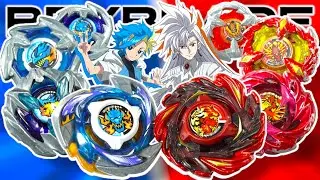 ALL DRAN BEYS vs ALL PHOENIX  BEYS | Jaxon VS Blaze | BEYBLADE X