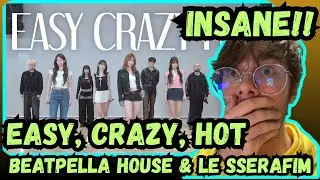 They Did A COLLAB???!!!! (Beatpella House & Le Sserafim - EASY, CRAZY, HOT MV Reaction)