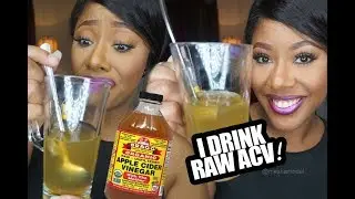 I Drink Apple Cider Vinegar Daily Detox Drink  | MakeupMesha