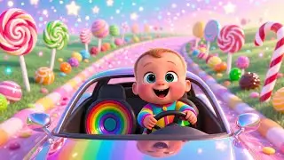 Baby&rsquo;s Wroom Wroom Car Ride 🚗🎵 Fun Car Song for Kids | Learn Cars & Sounds