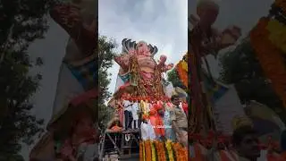 🙏✨🪷WORLD TALLEST GANESH IN HYDERABAD |KHAIRTHABAD|#2023 #bappa #viral#ganeshchaturthi#ganesh #shorts