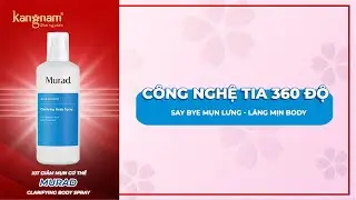 Murad Clarifying Body Spray  - Giảm mụn cơ thể v&agrave; vi khuẩn với c&ocirc;ng nghệ xịt tia 360 độ