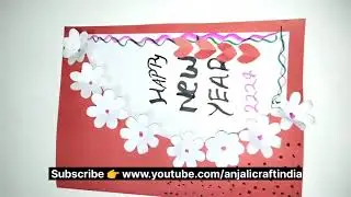 DIY Paper Greeting card l Easy Paper Greeting Idese l Anjali Craft