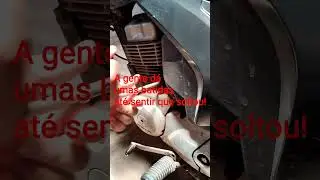 Troca do motor de partida da honda Titan 150 2012
