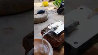 Diy how to make mini water pump science project #miniwaterpump #shorts