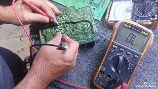 Concertando um mini sistem sansung MX-F730 não liga nada 