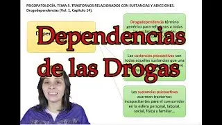 Drogadicción - vídeo 1 de 2 - UNED Psicología (Psicopatología)