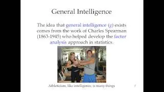 Lecture Eighteen: Introduction to Intelligence