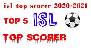 isl top scorer 2020-2021/isl top goal scorer 20-21/isl 2020-2021 top scorer/top 5 goal scorer 20-21