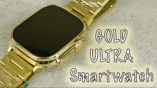 GOLD H9 Ultra Smartwatch: первые ультра-умные часы с золотым покрытием