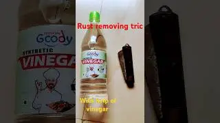 RUST REMOVING TRICK | Part 1 | Stanley knife | #rustremoving #shorts #tools #restoration