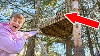 EXPLORING ABANDONED TREEHOUSE!! (DELETED VIDEO)