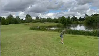 Golf shot fail 😂 water hazard #golf #fail #sports #funny #fun #shorts #waterhazard #cool #unlucky