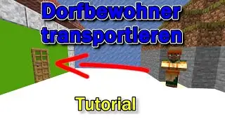 Minecraft Dorfbewohner transportieren | Tutorial