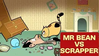 Mr Bean Cat Sits Scrapper | Mr Bean Animated Season 1 | Full Episodes | Mr Bean TV