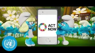 Join the Smurfs and speak up for a better world! | UN ActNow and UNICEF #ActNow