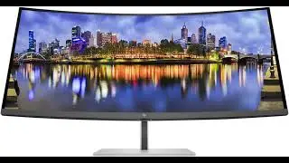 HP Series 7 Pro 38 Inch Curved Monitor Full Desk Setup Review