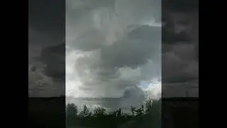Wolken &uuml;ber der Mergelgrube