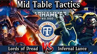 Warhammer 40k Battle Report: Lords of Dread VS Infernal Lance