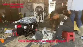 Lekhi enfield works , bullet restoration workshop