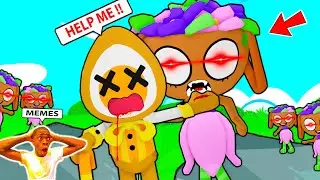 Yatta vs Bassie Army Run in Dandy's World - Summer Update On Friday (New Main + Map) | Roblox Funny