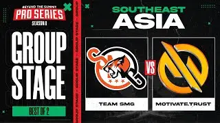 SMG vs MG.Trust Game 2 - BTS Pro Series 8 SEA: Group Stage w/ Ares & Danog